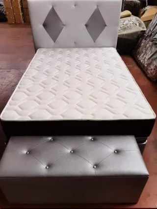 Cama canapé tapizada