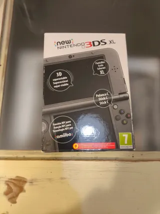 New Nintendo 3DS XL Negro Metal (Nueva) IPS.