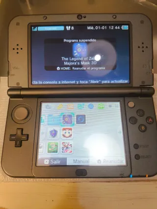 New Nintendo 3DS XL Negro Metal (Nueva) IPS.