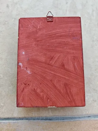 Quadretto napoletano san Gennaro / Vesuvio