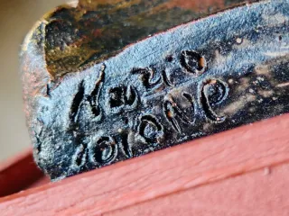 Quadretto napoletano san Gennaro / Vesuvio