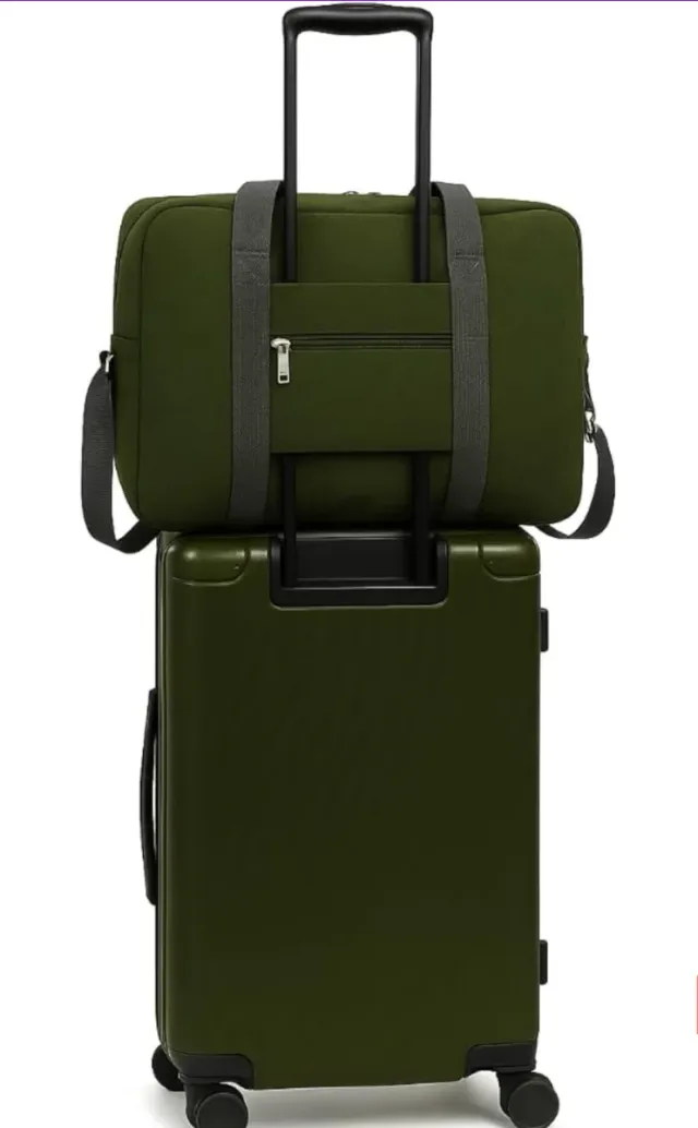 Bolsa de viaje verde