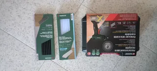 Pistola de calor Parkside + recambios