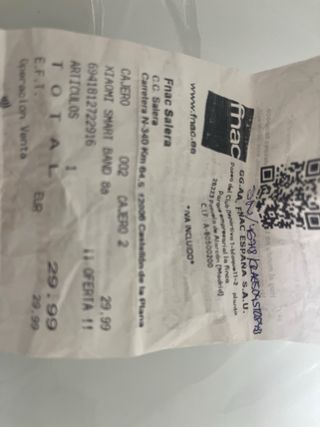 Xiaomi Smart Band 8 Negra