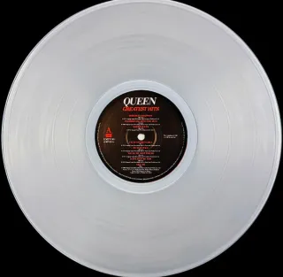 QUEEN LP Greatest Hits (Clear Coloured Vinyl)