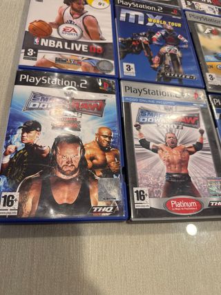 Lote 9 Videojuegos PlayStation 2 (Deportes)