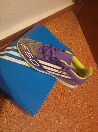 Zapatillas Fútbol Sala Adidas F50 Talla 42