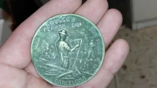 Espejo publicitario antiguo – Dulces Ferrer Cili