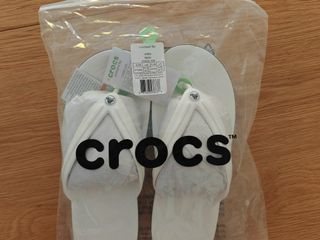Chanclas Crocs Crocband Talla 43/44 Blancas