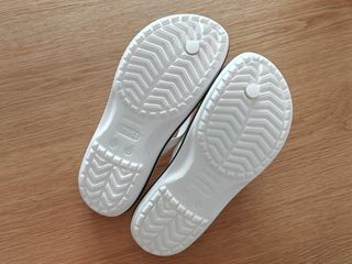 Chanclas Crocs Crocband Talla 43/44 Blancas