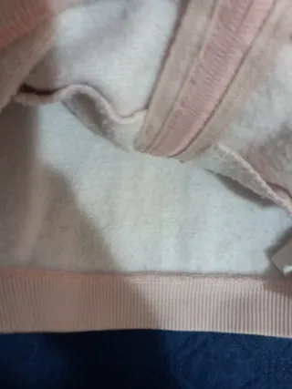 Felpa bambina con zip e cuore