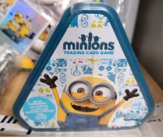 25 Sobres Cromos + Archivador Minions + tin metal