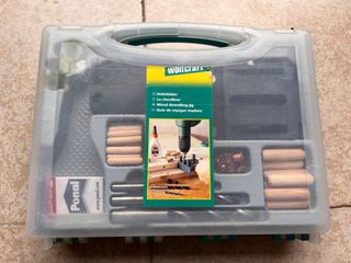 Kit Cavilhas Wolfcraft (Gabarito + Brocas)