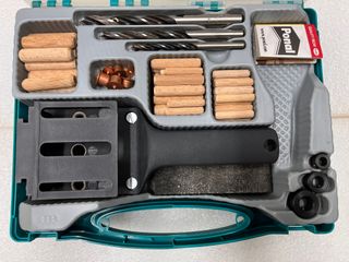 Kit Cavilhas Wolfcraft (Gabarito + Brocas)