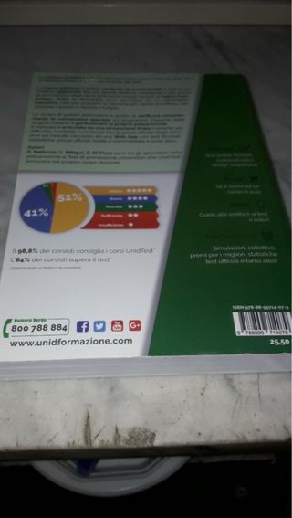 N.2 LIBRI PER LA PREPARAZIONE AI TEST DI MEDICINA"