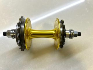 Buje Trasero Fixie Dorado