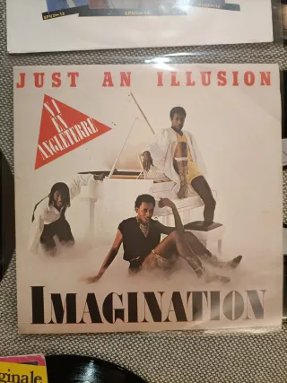 Imagination: lote 5 vinilos single