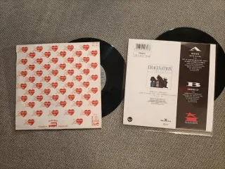 Imagination: lote 5 vinilos single