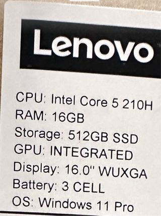 Lenovo ThinkBook 16 G8 Gris