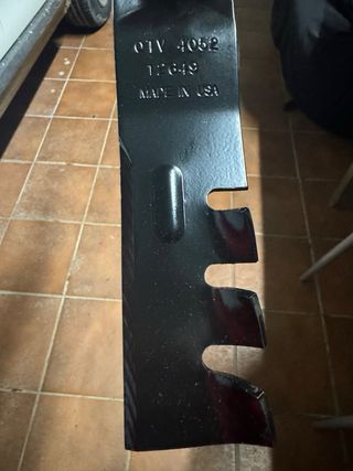 Cuchilla cortacésped Toro 551,6 mm MaxPower