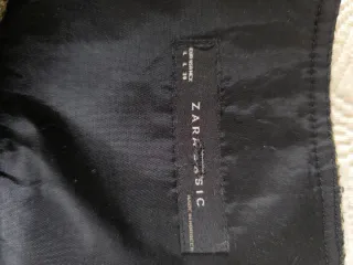 Falda cuadros verde y gris de lana Talla L