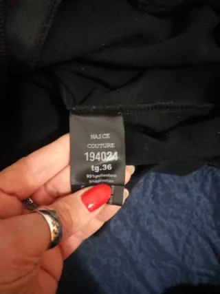 Felpa bambina NAICE nera e rosa