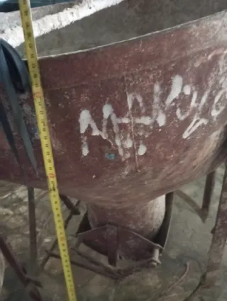 Cubeta para hormigón