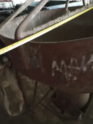 Cubeta para hormigón