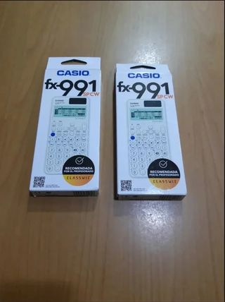 2 Calculadoras Casio fx-991SPC CW Nuevas