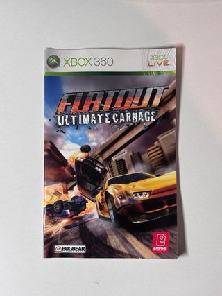 🇪🇸 Flatout Ultimate Carnage Xbox 360