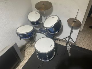 Batería Infantil Completa Azul