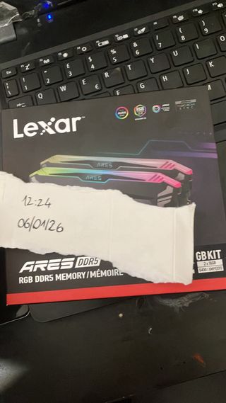 Lexar ARES DDR5 32GB 6400mhz RGB Kit cl32