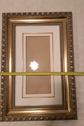 Set 3 Marcos de Fotos Dorados