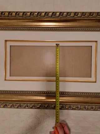 Set 3 Marcos de Fotos Dorados