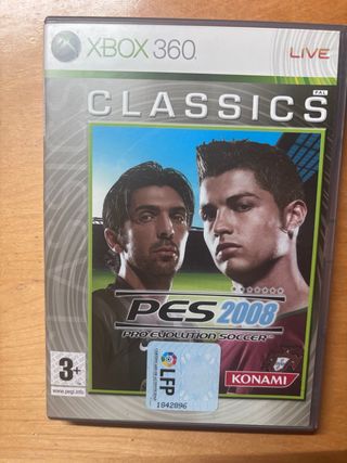 Xbox 360 PES 2008 Classics