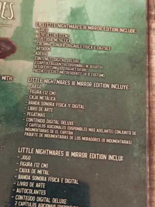 🇪🇸 LITTLE NIGHTMARES III XBOX MIRROR EDITION