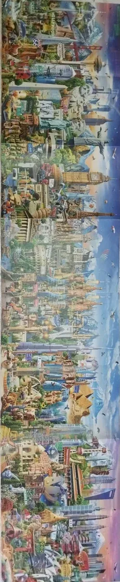 Puzzle 42000 Piezas Montado y Pegado