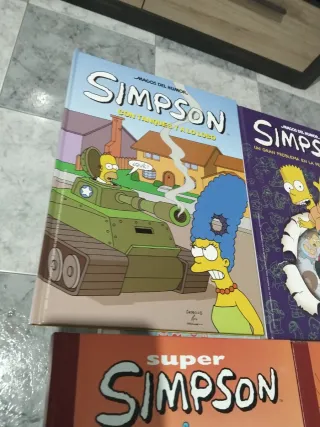 Comics varios Los Simpson