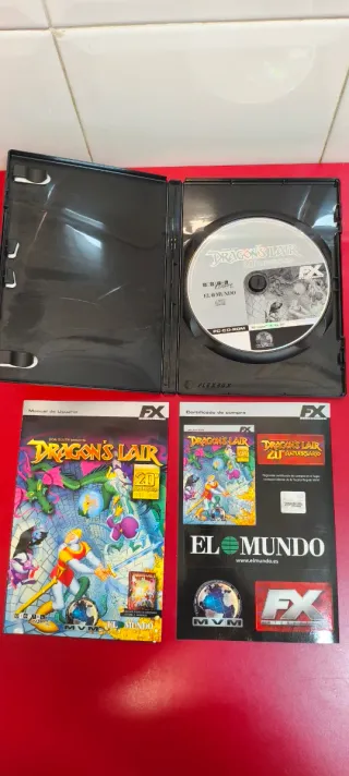 Dragon's Lair 20 Aniversario juego Pc Game Cd-Rom
