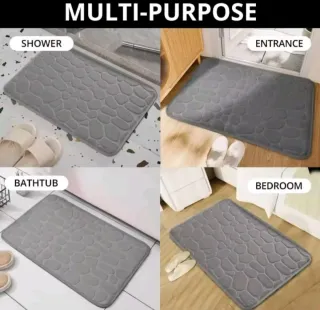 Tappeti bagno/ingresso design pietre