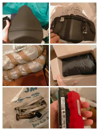 Ducati Moto Deportiva Roja y Blanca