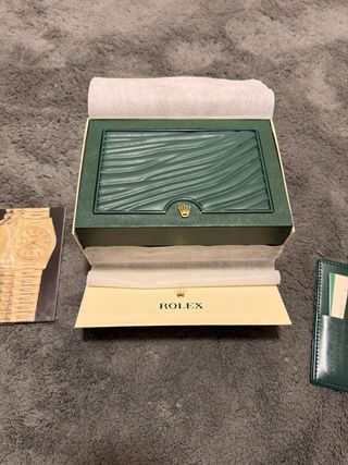 Reloj Rolex Daytona Oro Rosa Correa Negra