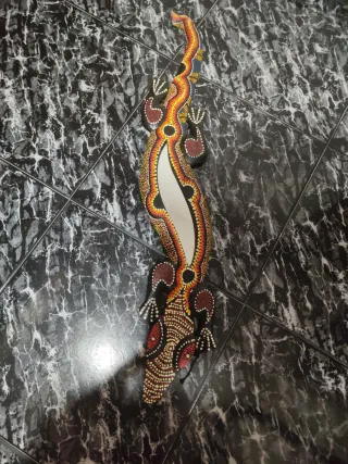 Espejo Decorativo Lagarto