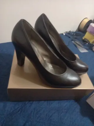 Scarpe donna in pelle nere