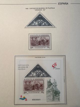 Colección sellos España segundo centenario