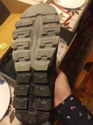 Botas de trabajo Hayber negras y grises