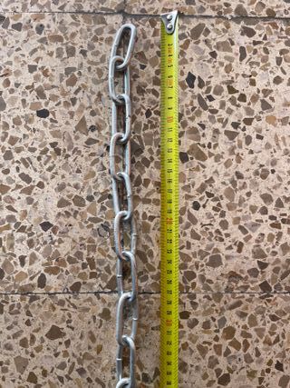 Cadena de acero galvanizado para carga de 5 o 9 m.