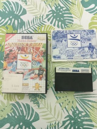 Olympic Gold Sega Master System Pal España Complet