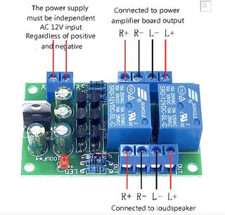 Kit circuito protección DC altavoces
