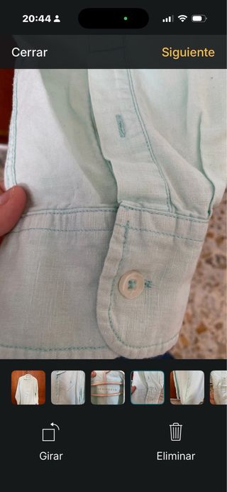 Camisa Sacalpers verde hombre